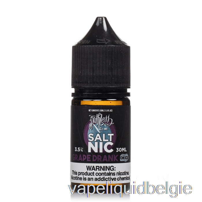 Vape België Druif Dronk Op Ijs - Meedogenloos Zout - 30ml 35mg